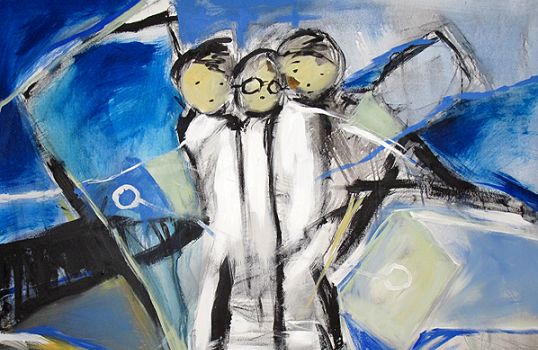 Gruppenausstellung 'Abstrakte und gegenständliche „Junge Kunst“' Diana Achtzig