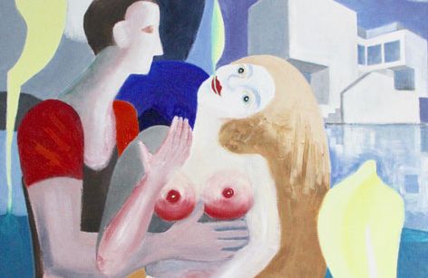 „Moderne Kunst - erotische Farben“, Vernissage - Achtzig Galerie Berlin