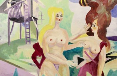 „Erotische Kunst und Landschaften“, Vernissage - Achtzig Galerie Berlin
