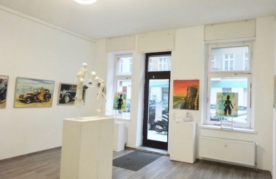 „Ölbilder und Acrylgemälde“, Vernissage - Achtzig Galerie Berlin
