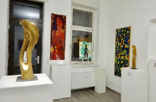 „Kunst und Gegenwart“, Vernissage - Achtzig Galerie Berlin